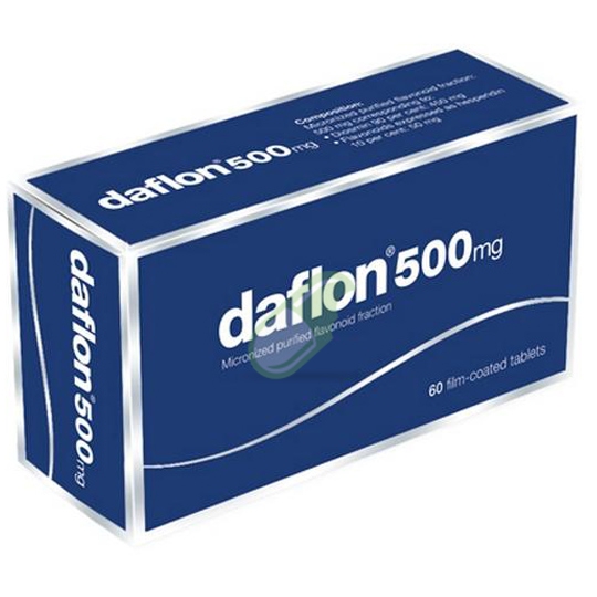 Daflon 500 Mg Compresse Rivestite Con Film 60 Compresse