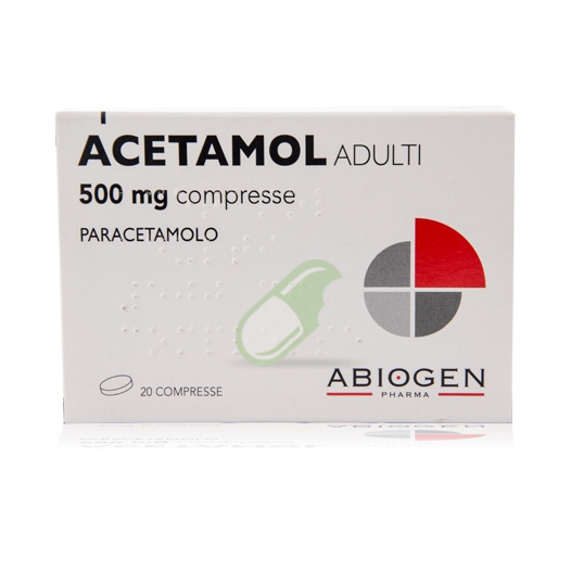 Acetamol Adulti 500 Mg Compresse 20 Compresse