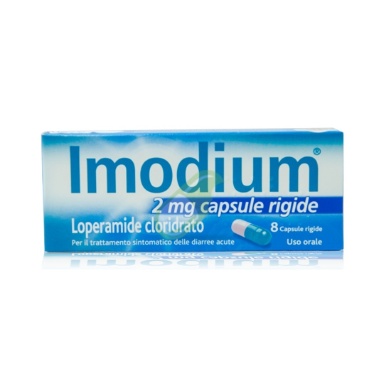 Imodium 2 Mg Capsule Rigide 8 Capsule