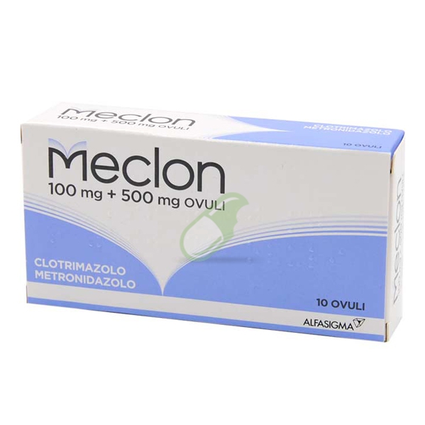 Meclon 100 Mg + 500 Mg Ovuli 10 Ovuli