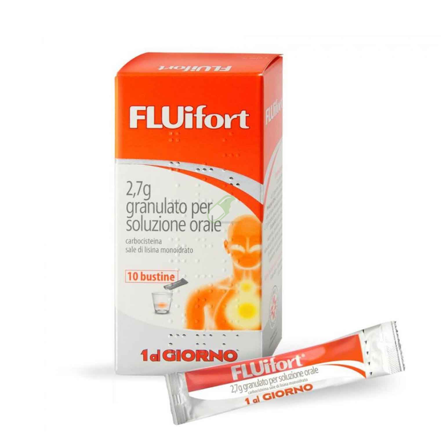 Fluifort 2,7 G Granulato Per Soluzione Orale 10 Bustine