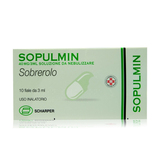 Sopulmin 40 Mg/3 Ml Soluzione Da Nebulizzare 10 Fiale 3 Ml