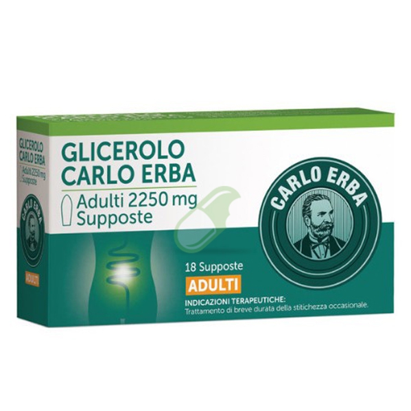 Glicerolo Adulti 2,250 G Supposte 18 Supposte