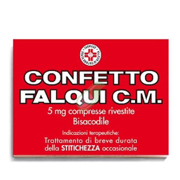 Confetto Falqui Cm 5 Mg Compresse Rivestite 20 Compresse