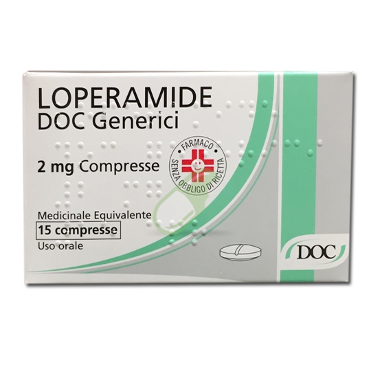 Loperamide Doc 2 Mg Compresse 15 Compresse