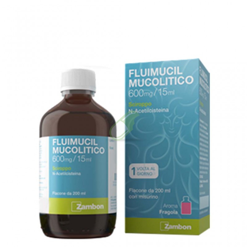 Fluimucil Mucol 600 Mg/15 Ml Sciroppo Flacone 200 Ml