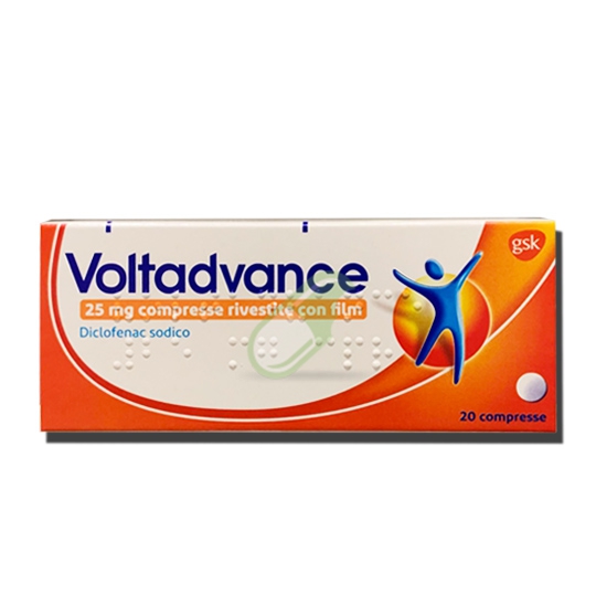 Voltadvance 25 Mg Compresse Rivestite Con Film 20 Compresse