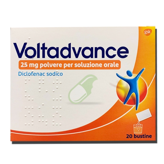 Voltadvance 25 Mg Polvere Per Soluzione Orale 20 Bustine