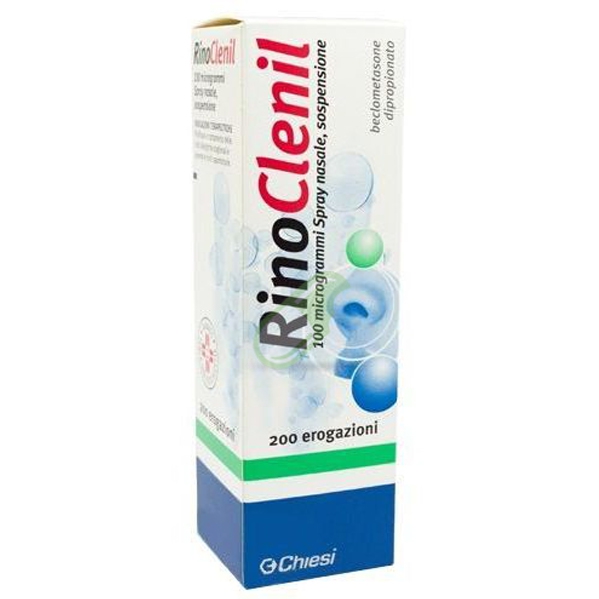 Rinoclenil 100 Mcg Spray Nasale, Sospensione Flacone 30 Ml Da 200 Erogazioni