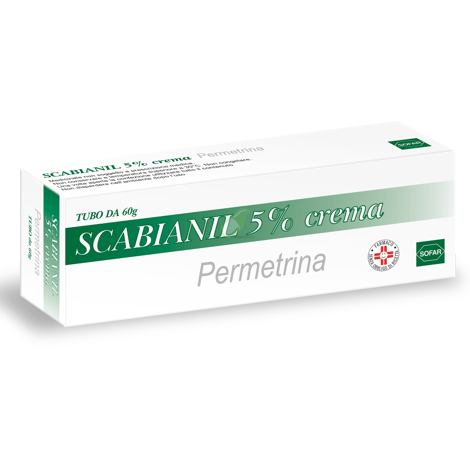 Scabianil 5% Crema Tubo 60 G