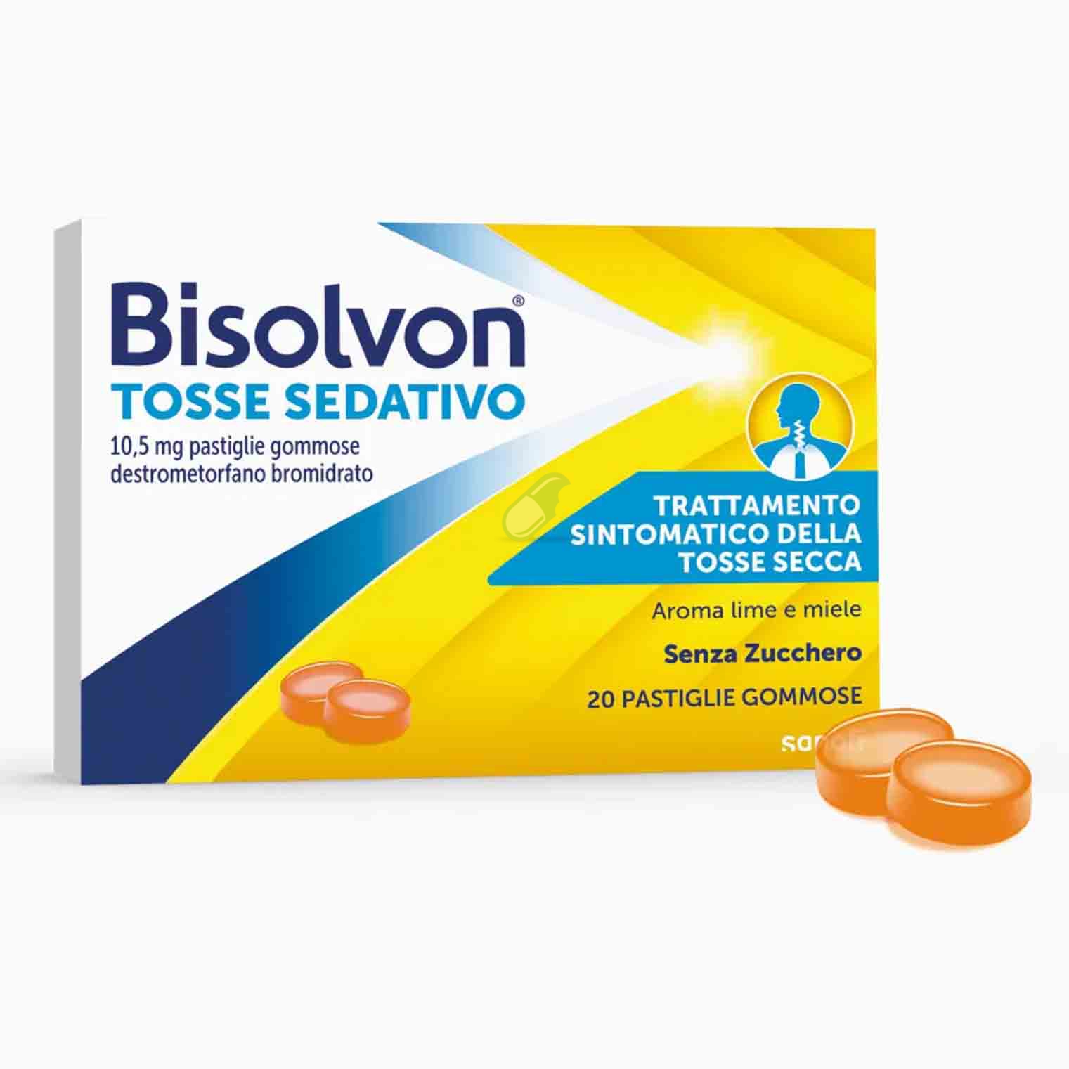 Bisolvon Tosse Sed 10,5 Mg Pastiglie Gommose 20 Pastiglie Gommose