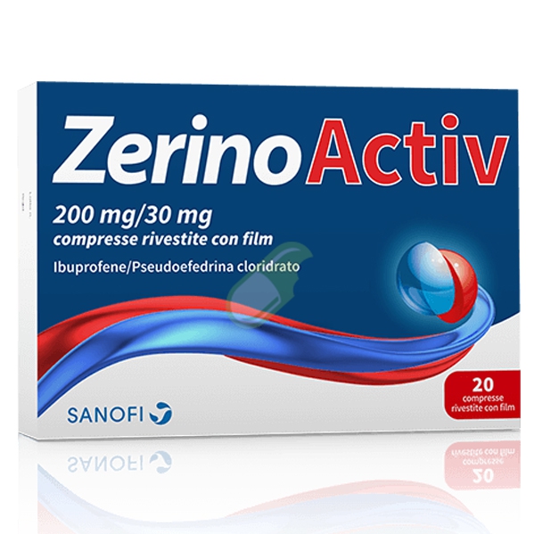Zerinoactiv 200Mg/30Mg Compresse Rivestite Con Film 20 Compresse In Blister Pvc/Pvdc/Al