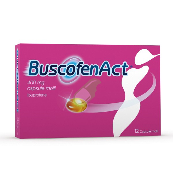 Buscofenact 400 Mg Capsule Molli 12 Capsule In Blister Pvc/Pe/Pvdc-Al