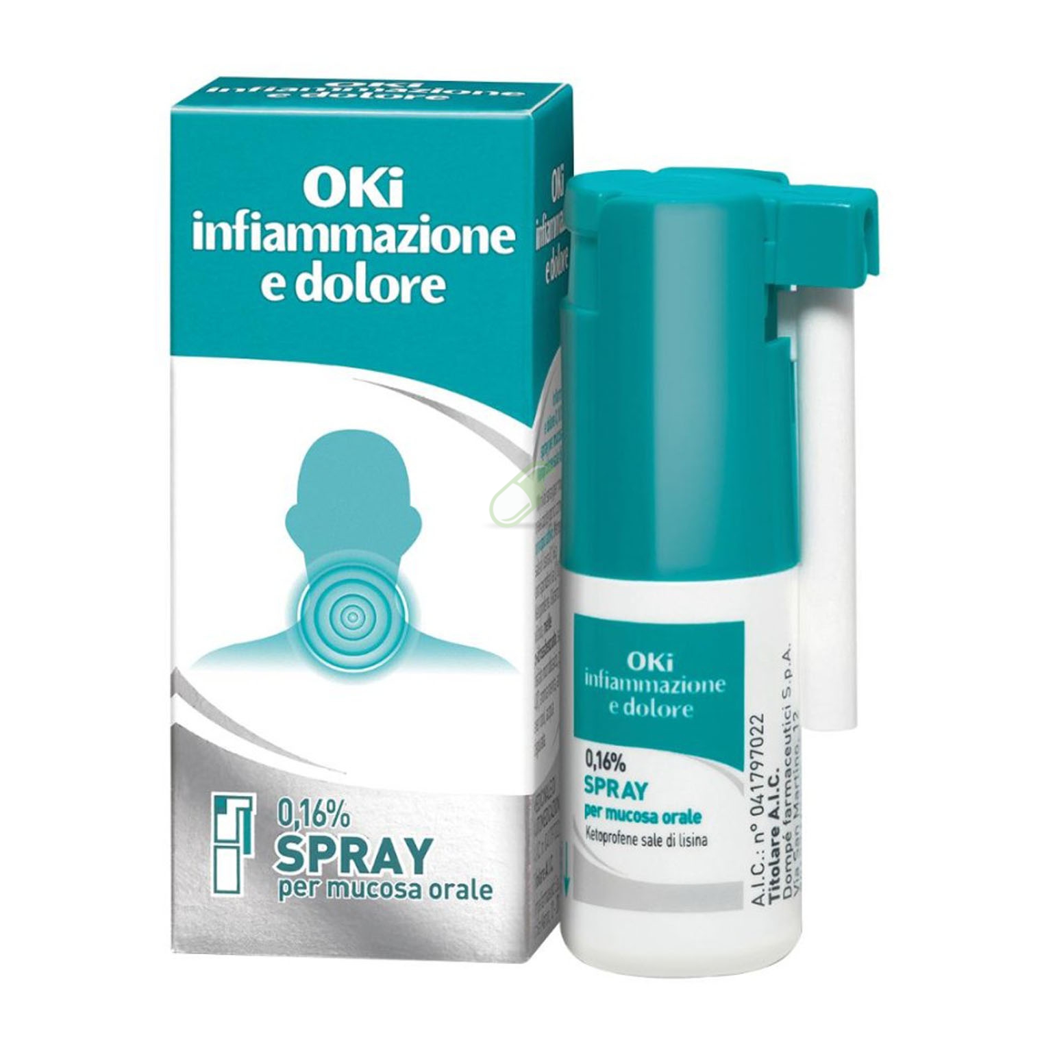 Oki Gola 0,16% Spray Per Mucosa Orale Flacone Da 15 Ml