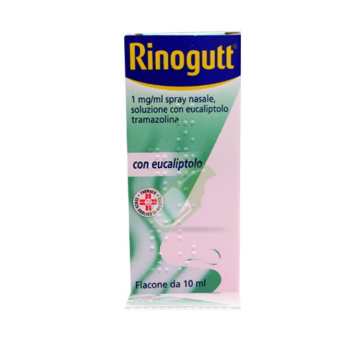 Rinogutt 1 Mg/Ml Spray Nasale, Soluzione Con Eucaliptolo  Flacone Da 10 Ml