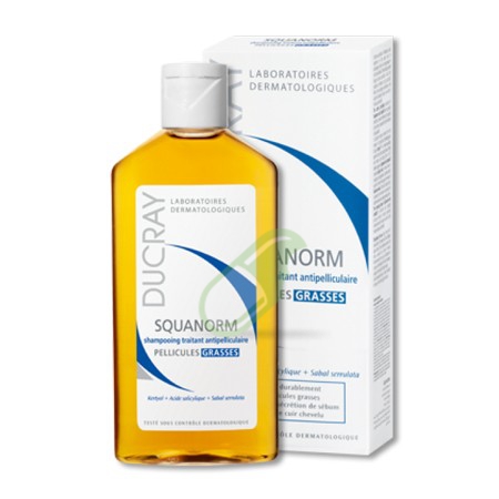 Ducray Linea Capelli Forfora Grassa Squanorm Shampoo Riequilibrante 200 ml