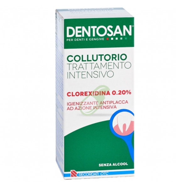 Dentosan Collutorio Azione Intensiva 0,20% Clorexidina Flacone 200 ml