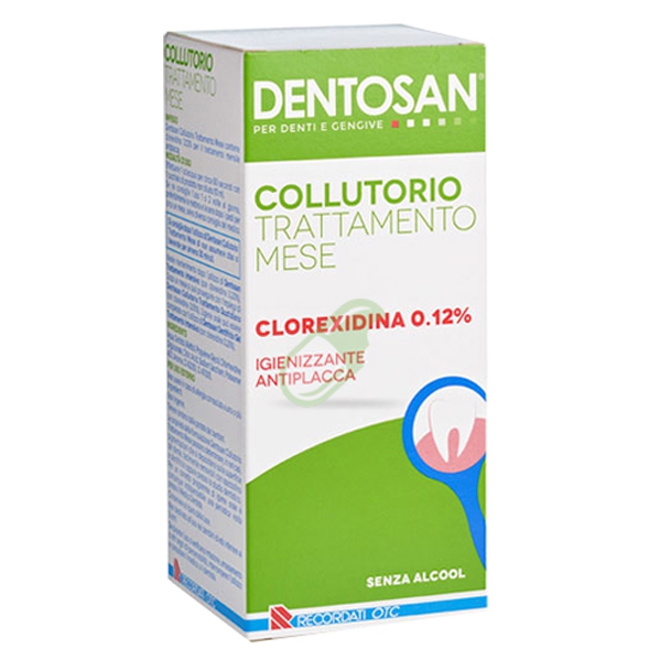 Dentosan Collutorio Trattamento Mese 0,12% Clorexidina Flacone da 200 ml