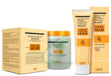 GUAM Fanghi D'Alga Classici da 1 Kg + Gel Anti-Cellulite  Rassodante da 250 ml
