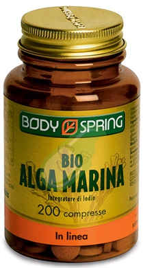 Body Spring Integratore Alimentare Bio Alga Marina 100 Compresse