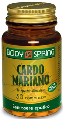 Body Spring Integratore Alimentare Cardo Mariano 50 Compresse