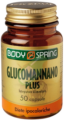 Body Spring Integratore Alimentare Glucomannano Plus 50 Capsule