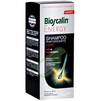 Bioscalin Linea Energy Shampoo Energizzante Anticaduta Uomo 200 ml