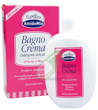 EuPhidra Linea AmidoMio Bagno Crema Detergente Delicato Pelli Sensibili 400 ml