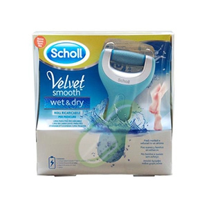 Scholl Linea Pedicure Velvet Smooth wet & dry Roll Levigante Ammorbidente