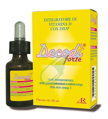 AR Fitofarma Ricerca Naturale Decod Forte Integratore Vitamina D DHA Gocce 15ml