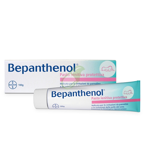 Bepanthenol Linea Bambini Pasta Protettiva Rigenerante Lenitiva 100 g