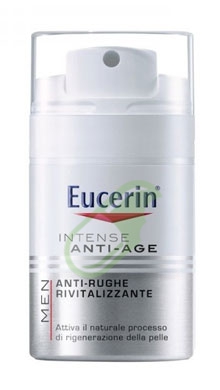 Eucerin Linea Men Intense Anti-Age Crema Anti-Rughe Rivitalizzante Uomo 50 ml