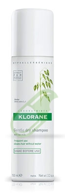 Klorane Capelli Linea Latte D'avena Protettivo Districante Shampoo Secco 150 ml