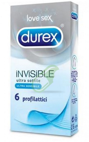Durex Invisible ultra sottile 6 profilattici