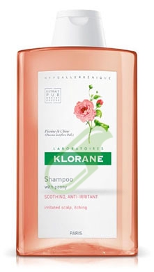 Klorane Capelli Linea Peonia Calmante Lenitiva Anti-Irritazioni Shampoo 200 ml