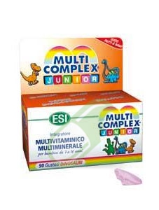 Esi Linea Vitamine e Minerali Multicomplex Junior Integratore 50 Dinosauri Mast