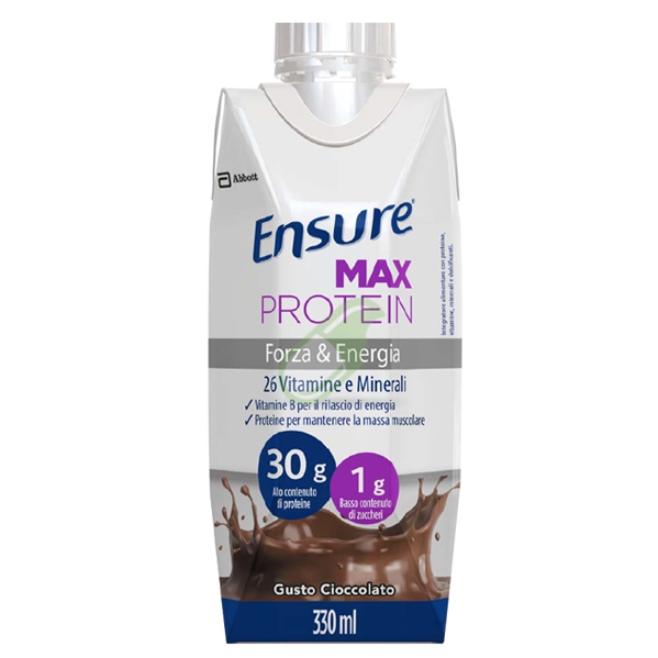 Abbott Linea Nutrizione Ensure Max Protein 330 ml Gusto Cioccolato