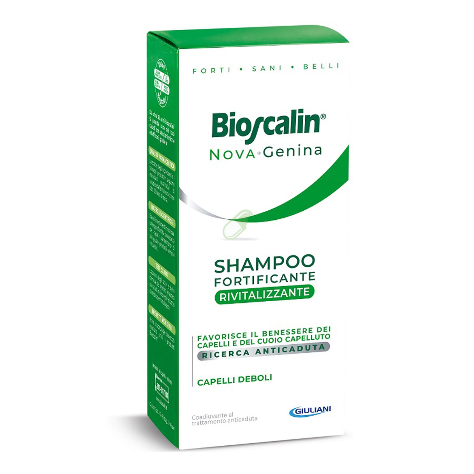 Bioscalin Novagenina Shampoo Fortificante Rivitalizzante 400 ml