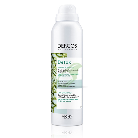 Dercos Linea Nutrients Shampoo Secco Detox Flacone 150 ml