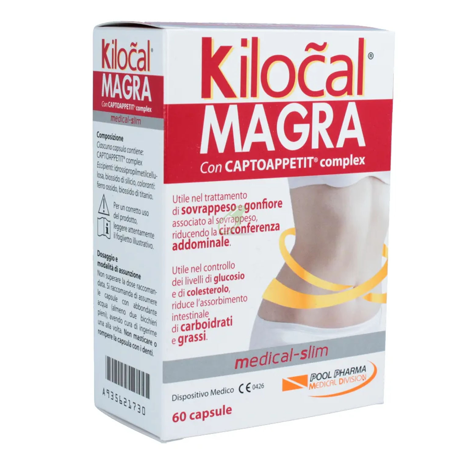 Kilocal Magra Linea Controllo del peso 60 Capsule