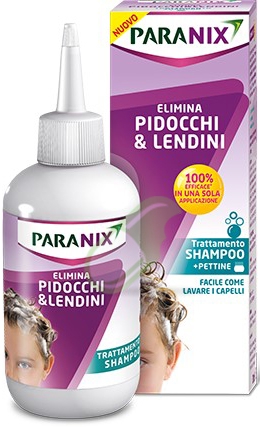 Paranix Linea Anti-Pediculosi Shampoo Delicato nuova formula 200 ml + Pettine
