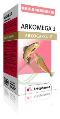 Arkocapsule Linea Benessere Cardiovascolare Arkomega 3 Colesterolo 50 capsule