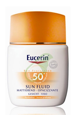 Eucerin Linea Solare Pelli Sensibili SPF50 Fluido Viso Pelli Normali Miste 50 ml