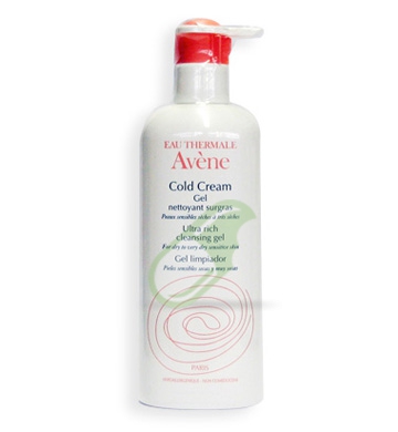 Avene Linea Cold Cream Gel Surgras Detergente Idratante Pelli Sensibili 400 ml