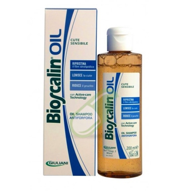 Bioscalin Linea Oil Shampoo Antiforfora Attivo Protettivo Cute Sensibile 200 ml