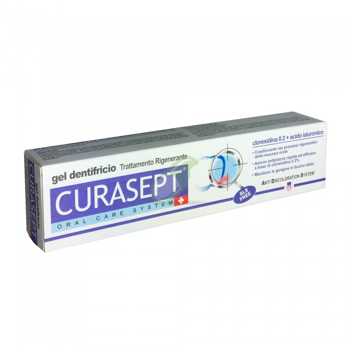 Curaden Curasept ADS Clorexidina 0,20% Dentifricio Trattamento Rigenerante 75 ml