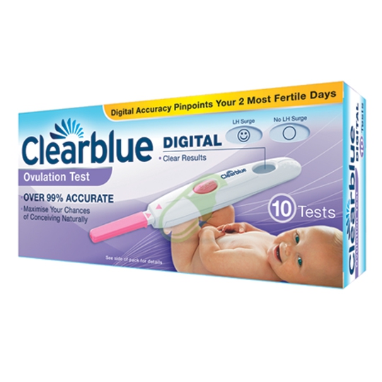 Procter & Gamble Linea Test di Gravidanza Clearblue Ovulation  Digital (10 pz)