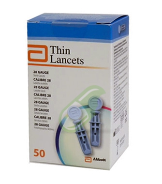 Abbott Diabetes Care Linea Controllo Glicemia Thin Lancets 50 Lancette Pungidito