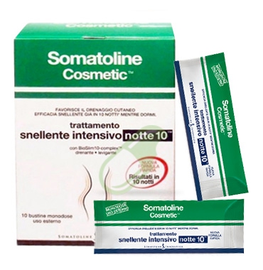 Somatoline Cosmetic Linea Snellenti Notte10 Trattamento Drenante Intensivo 10Bst