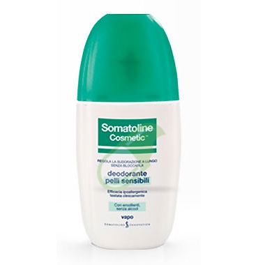 Somatoline Cosmetic Linea Deodorante Pelli Sensibili Spray Vapo Delicato 75 ml